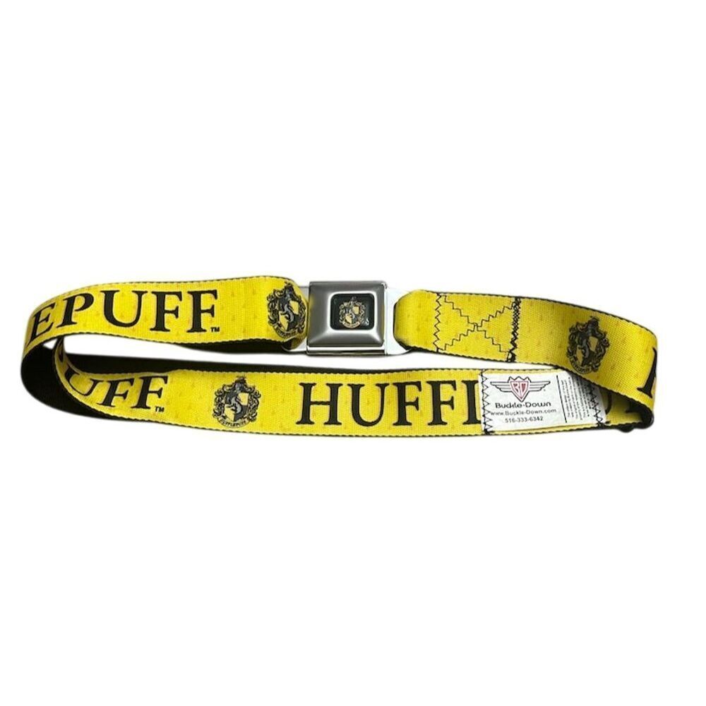 Buckle-Down Hufflepuff Yellow Belt